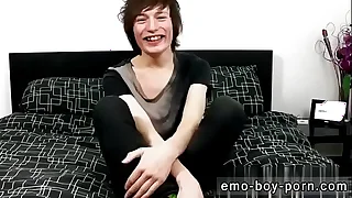 Twinks with calvous shaved cocks and gay sex male teen ass first